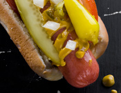 Charred Chicago Dogs